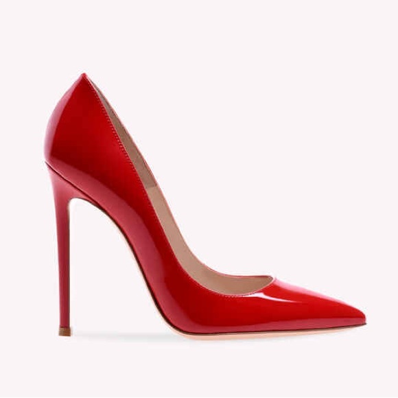 Gianvito Rossi 115 Tabasco Red pumps 36.5 - Picture 8 of 13